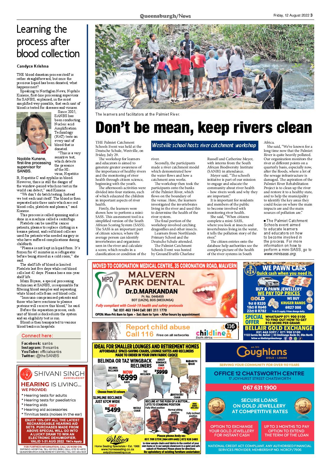 Queensburgh News 12 August 2022 page 3