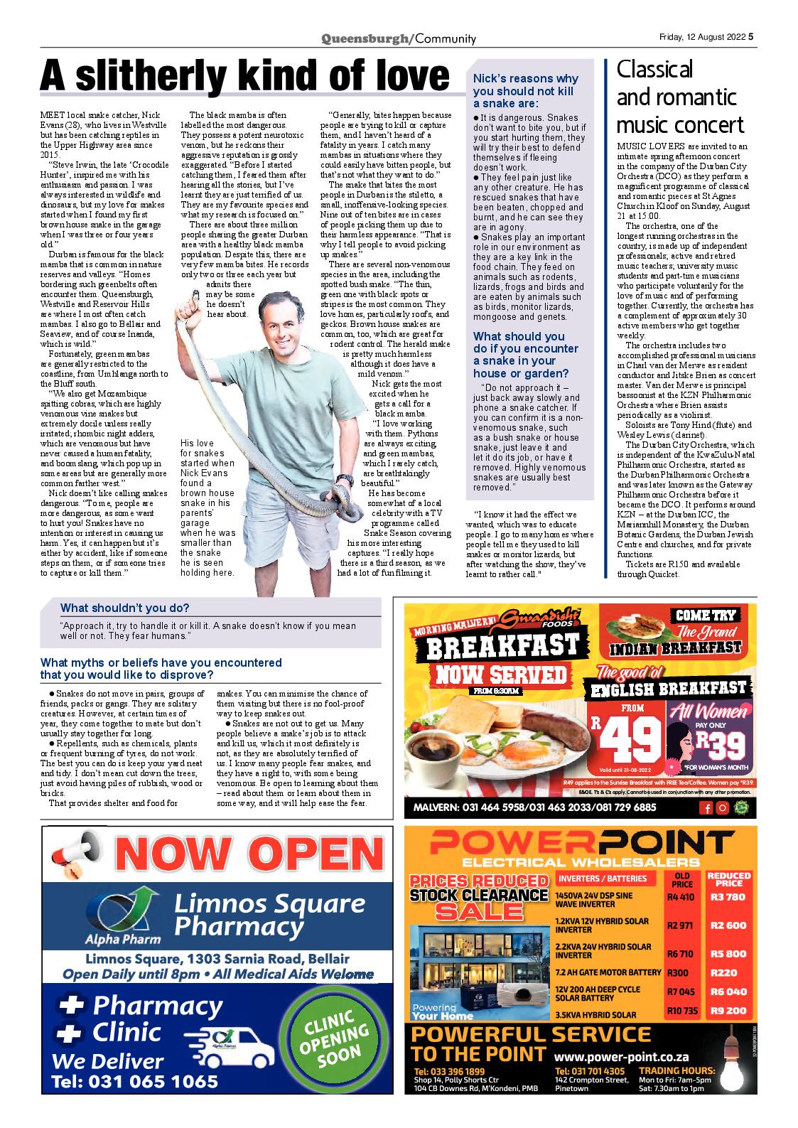 Queensburgh News 12 August 2022 page 5