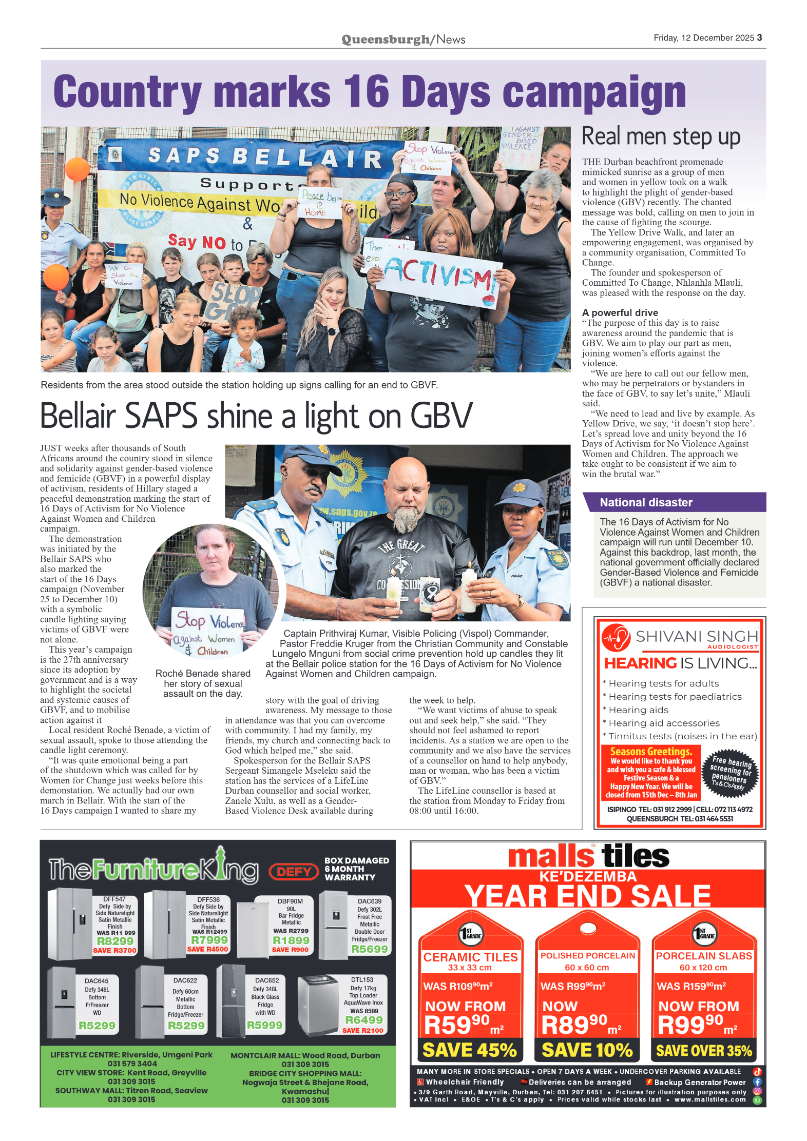 Queensburgh News 12 December 2025 page 3
