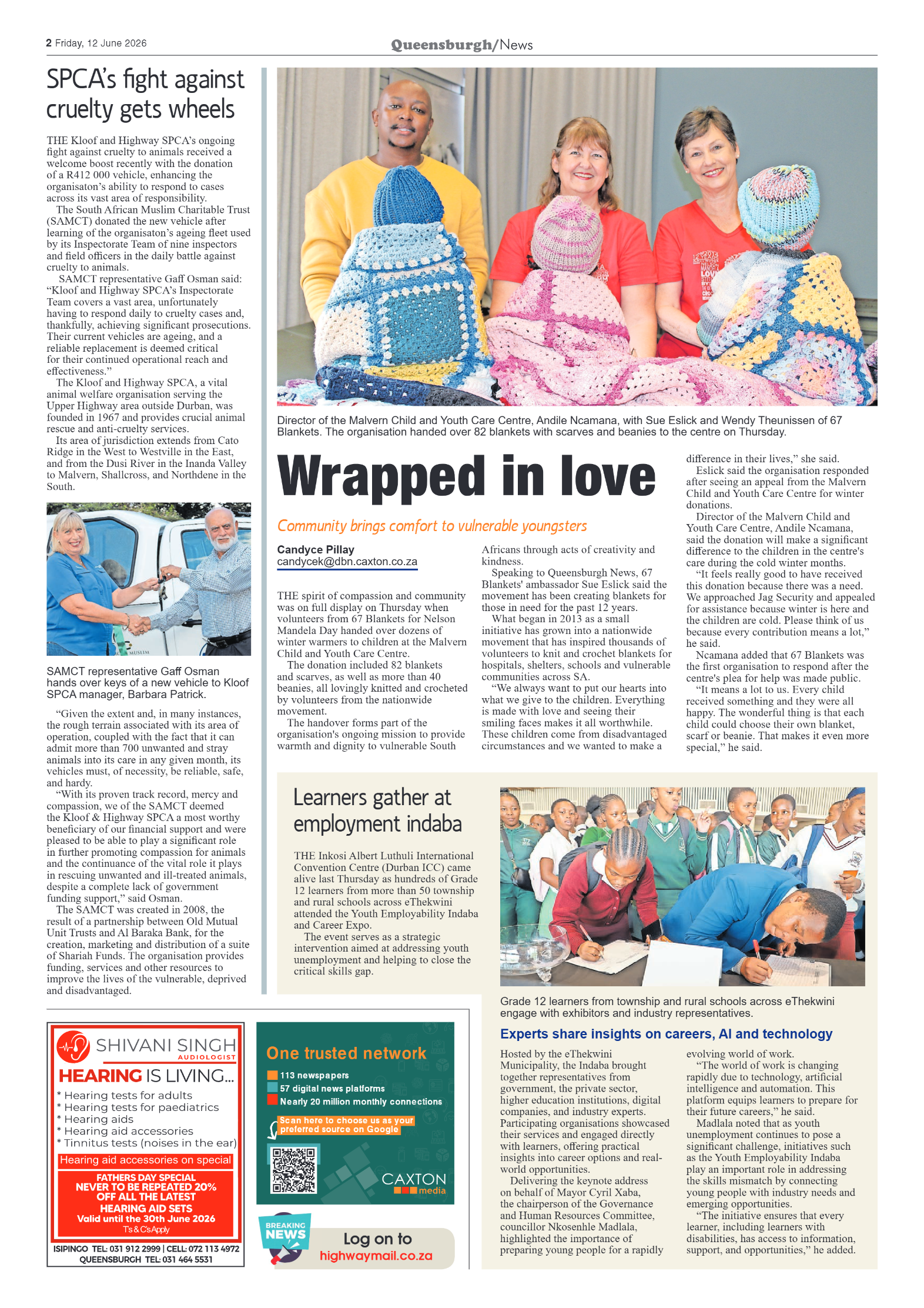 Queensburgh News 12 June 2026 page 2