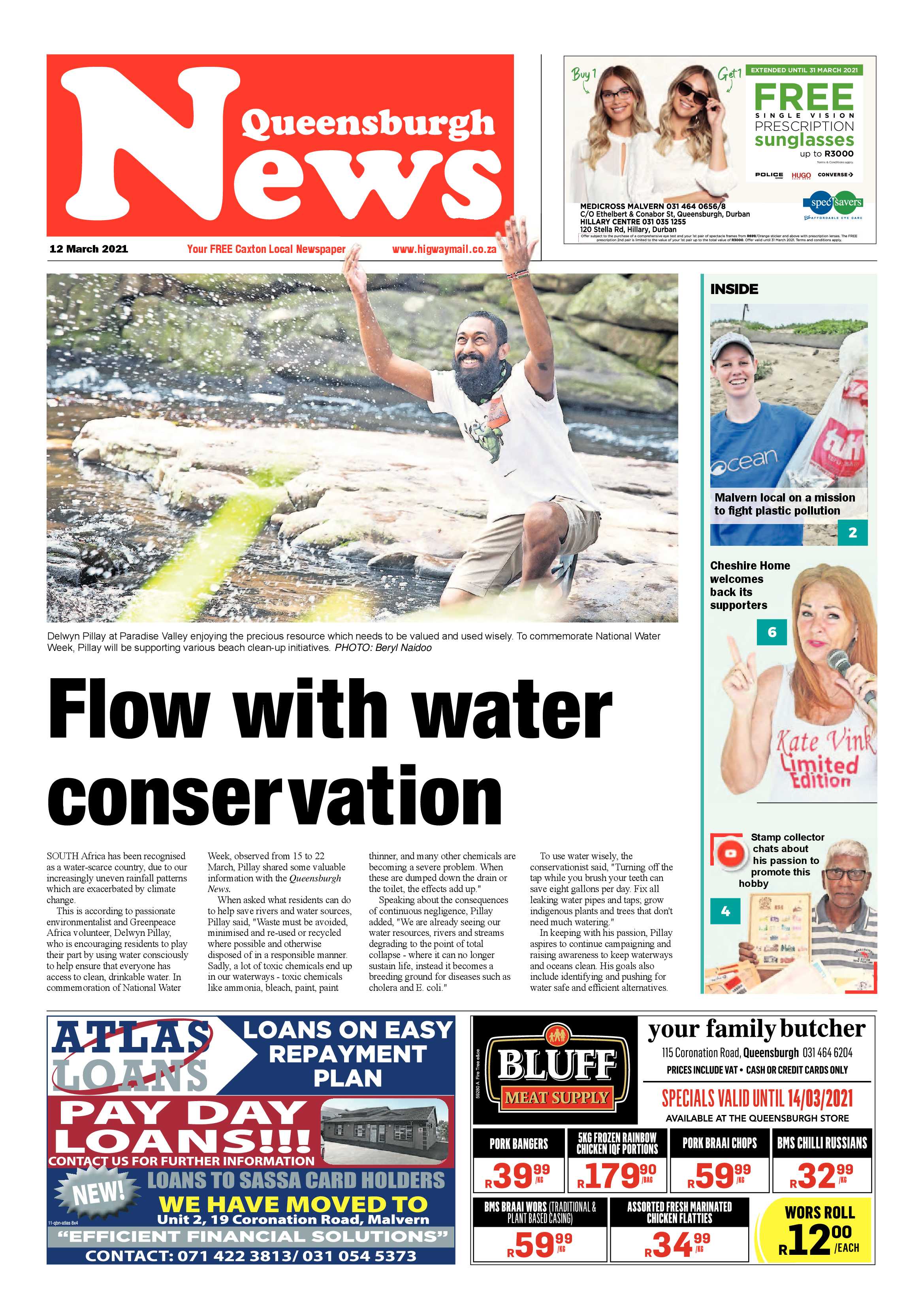 Queensburgh News 12 March 2021 page 1