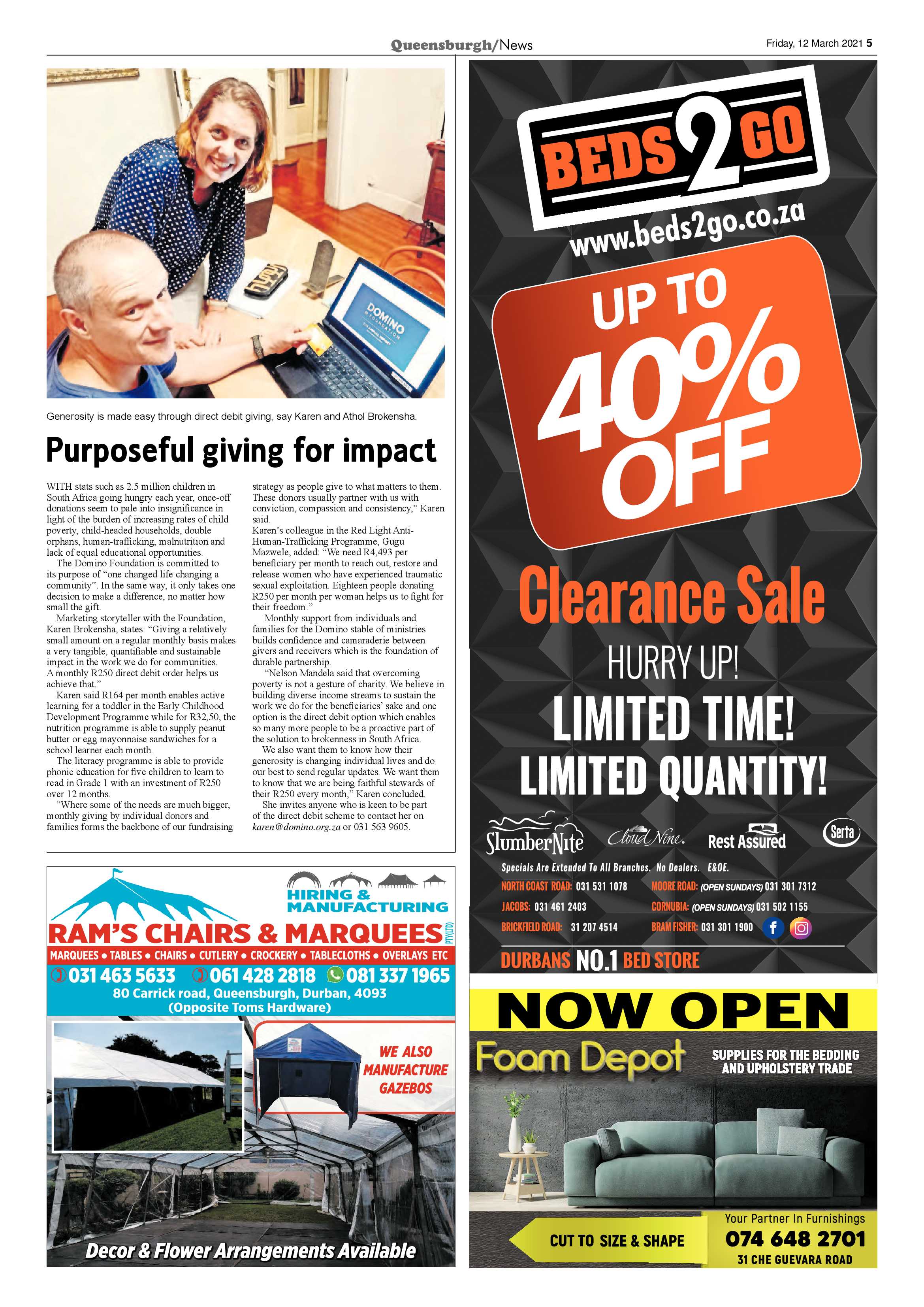 Queensburgh News 12 March 2021 page 5