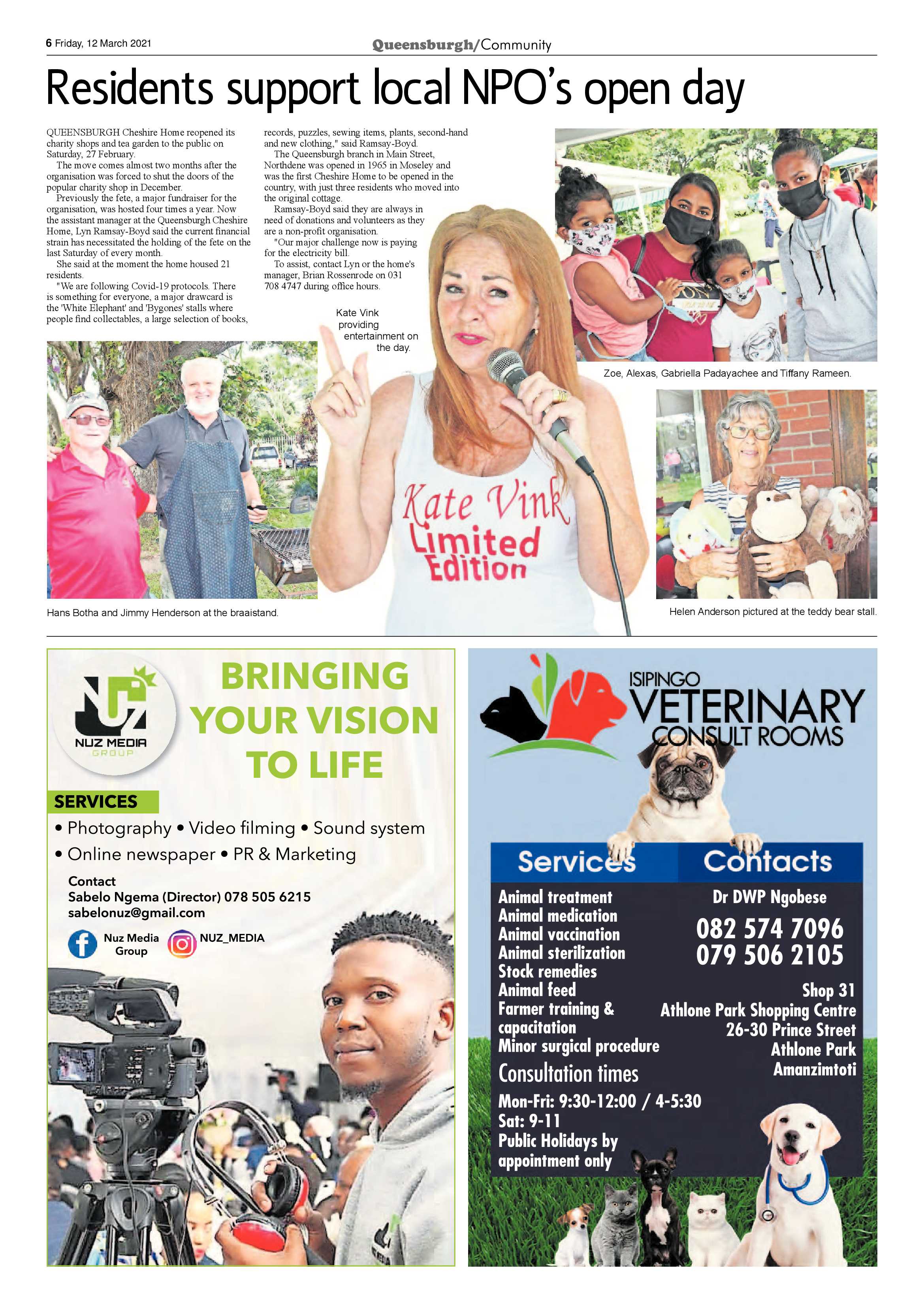 Queensburgh News 12 March 2021 page 6