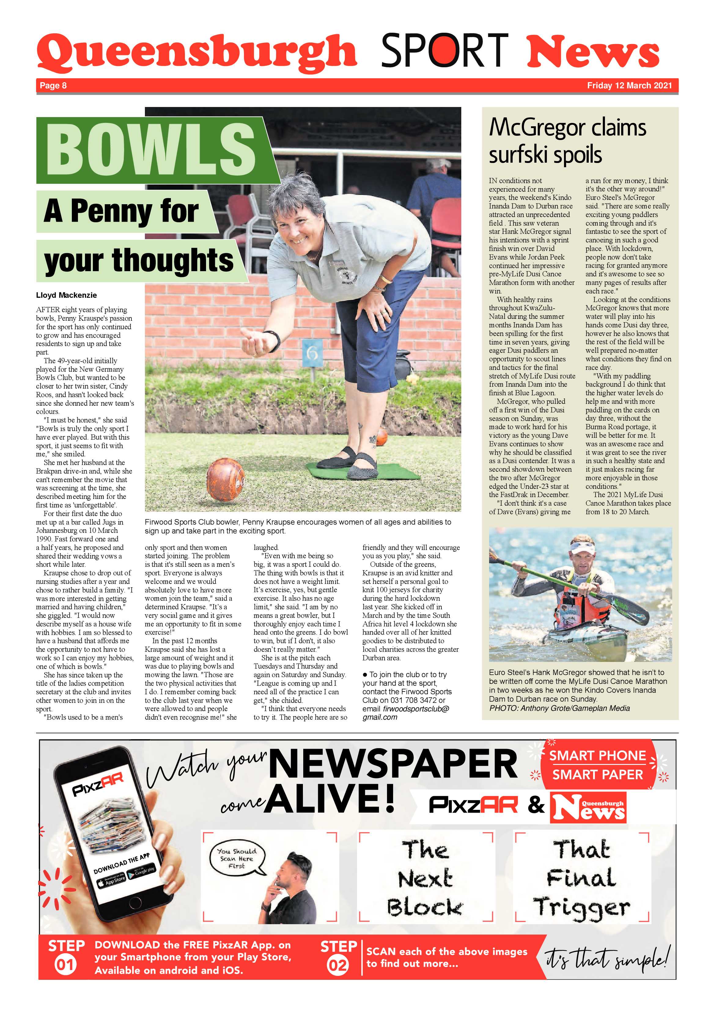 Queensburgh News 12 March 2021 page 8