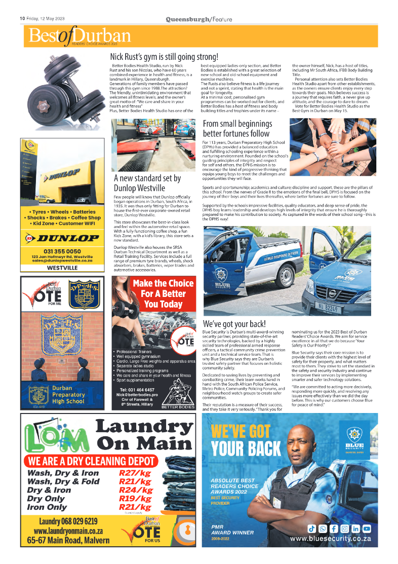 Queensburgh News 12 May 2023 page 10