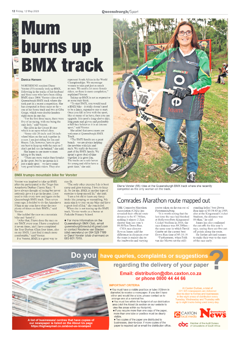 Queensburgh News 12 May 2023 page 12