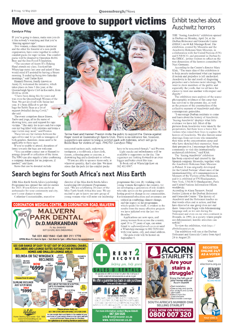 Queensburgh News 12 May 2023 page 2