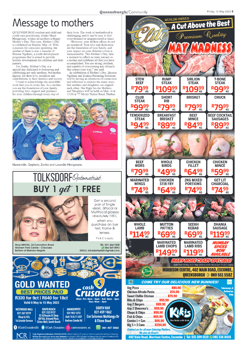 Queensburgh News 12 May 2023 page 5