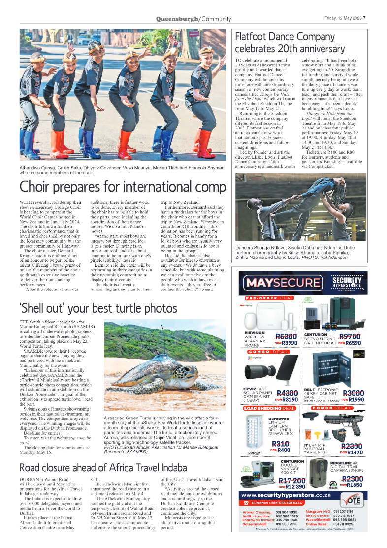 Queensburgh News 12 May 2023 page 7