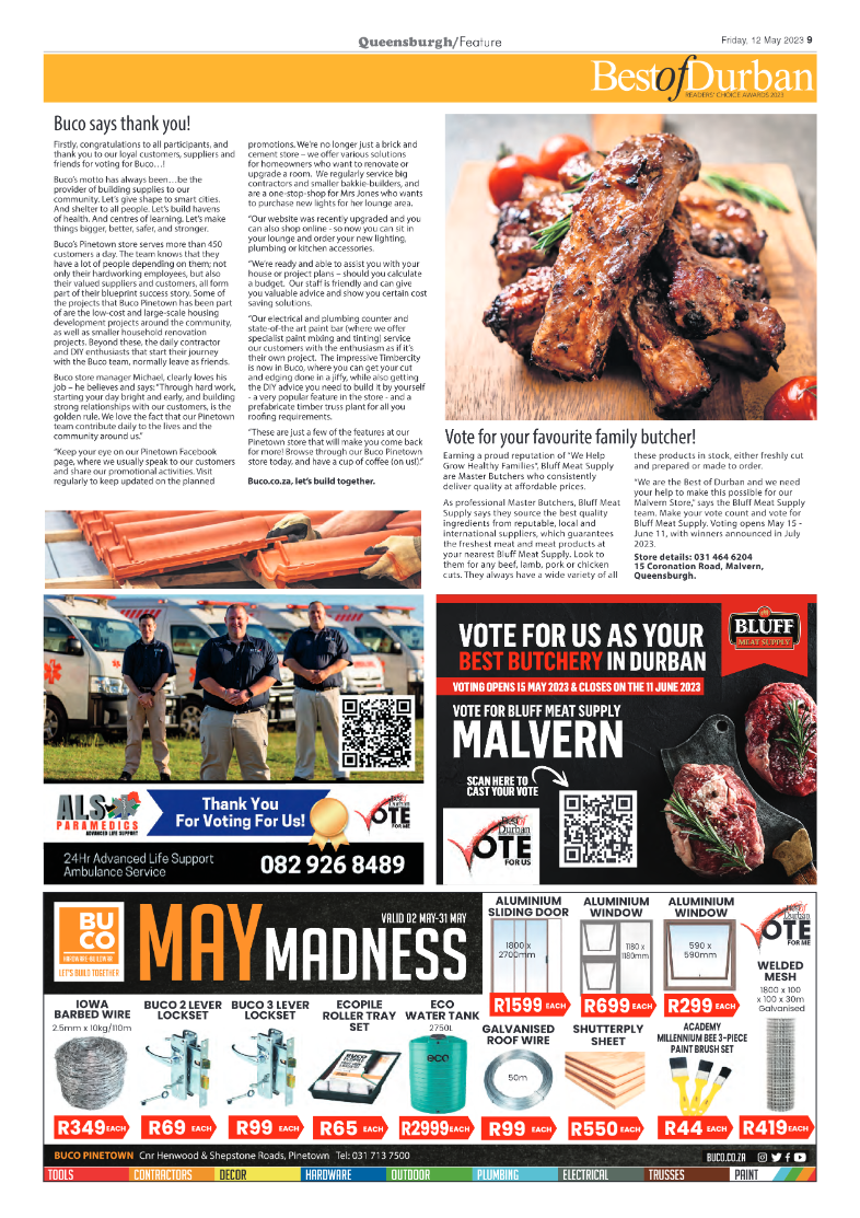 Queensburgh News 12 May 2023 page 9