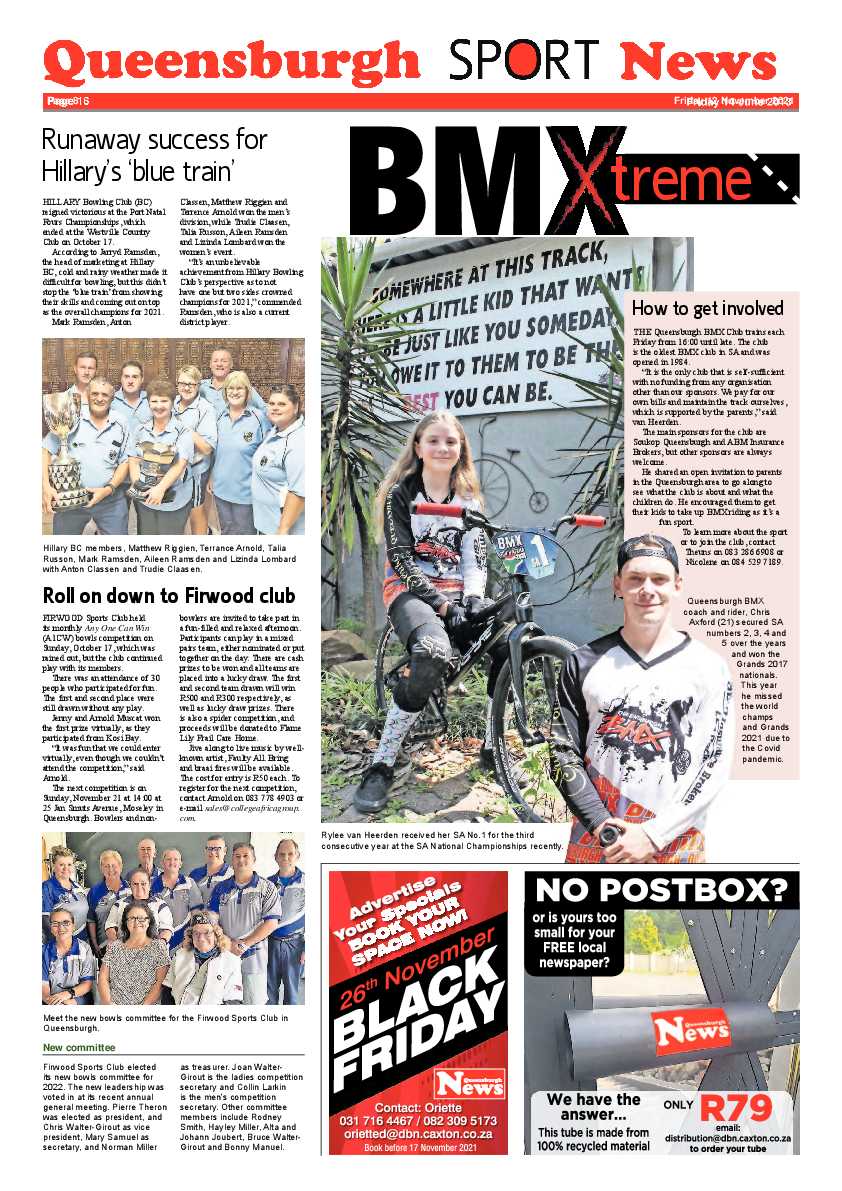 Queensburgh News 12 November 2021 page 8