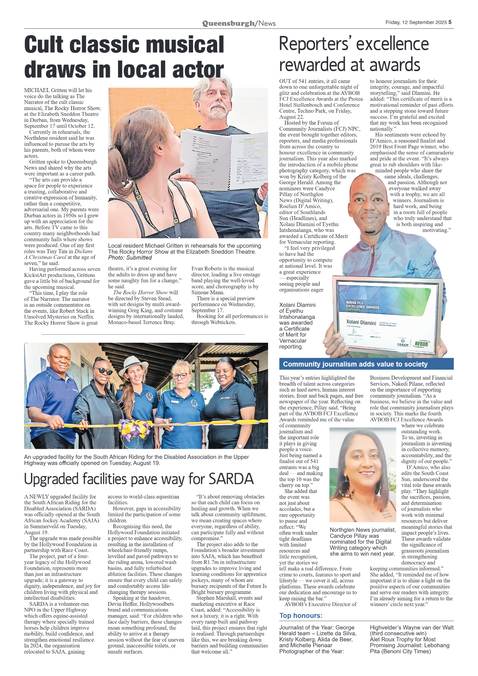 Queensburgh News 12 September 2025 page 5