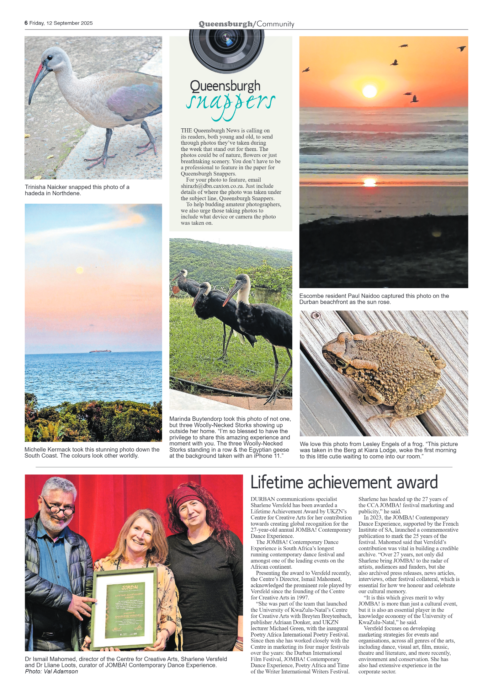 Queensburgh News 12 September 2025 page 6