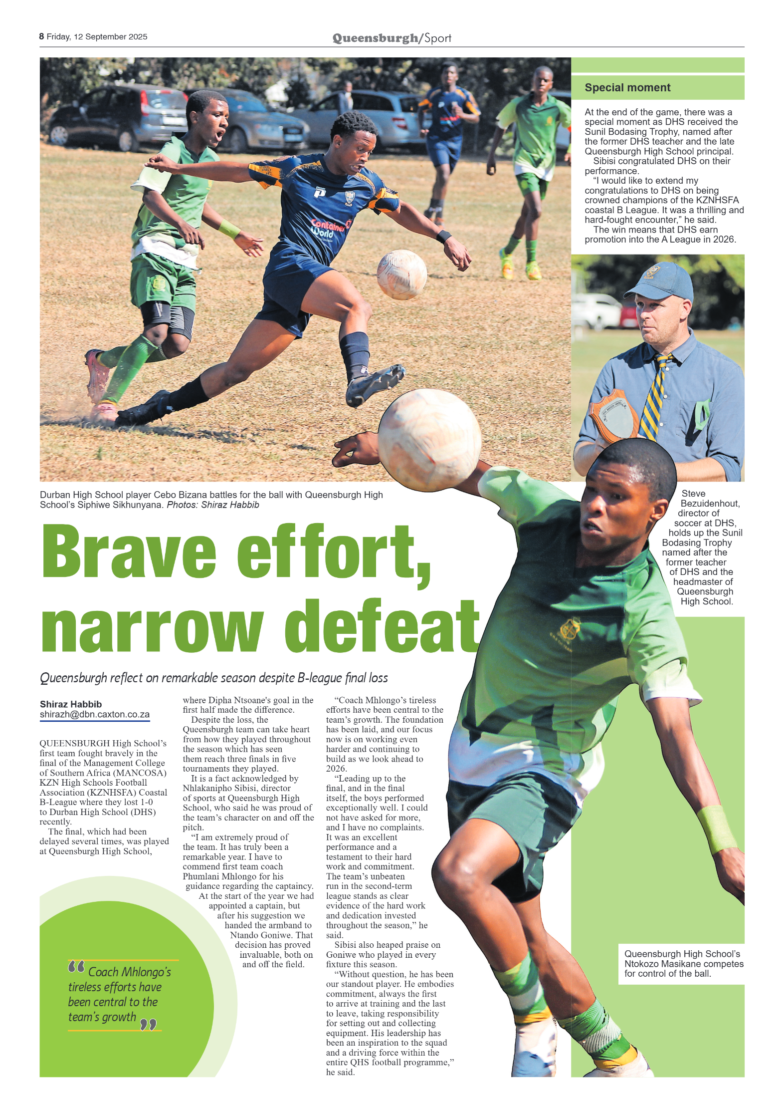 Queensburgh News 12 September 2025 page 8