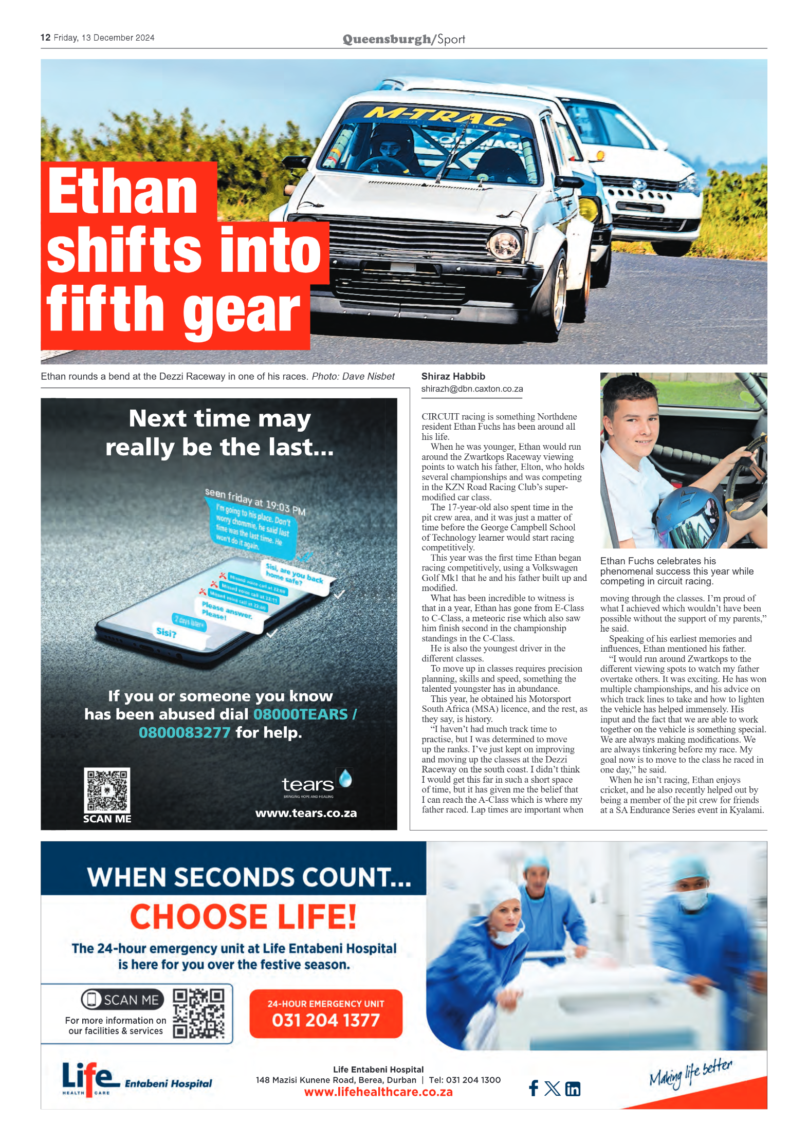 Queensburgh News 13 December 2024 page 12