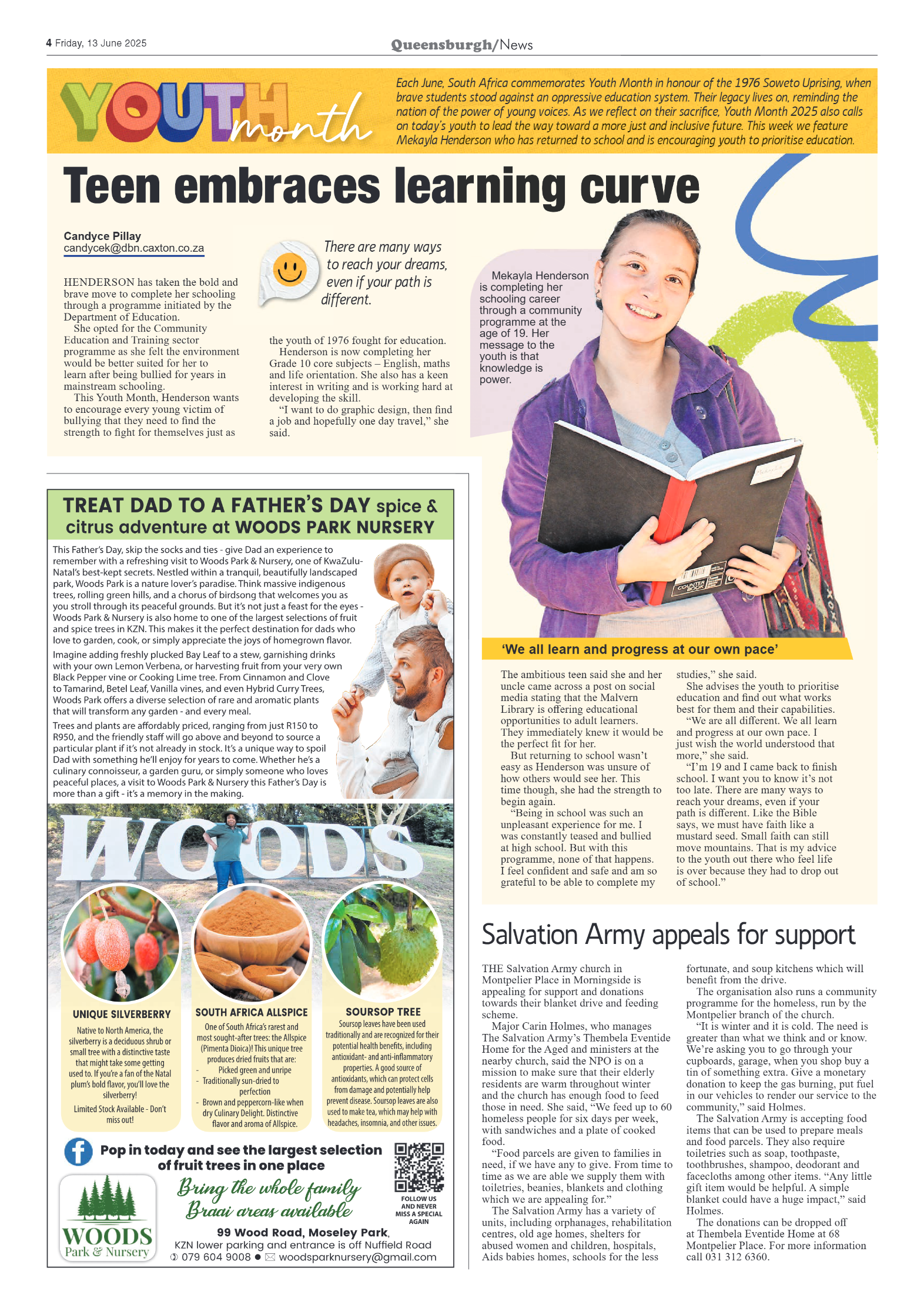 Queensburgh News 13 June 2025 page 4