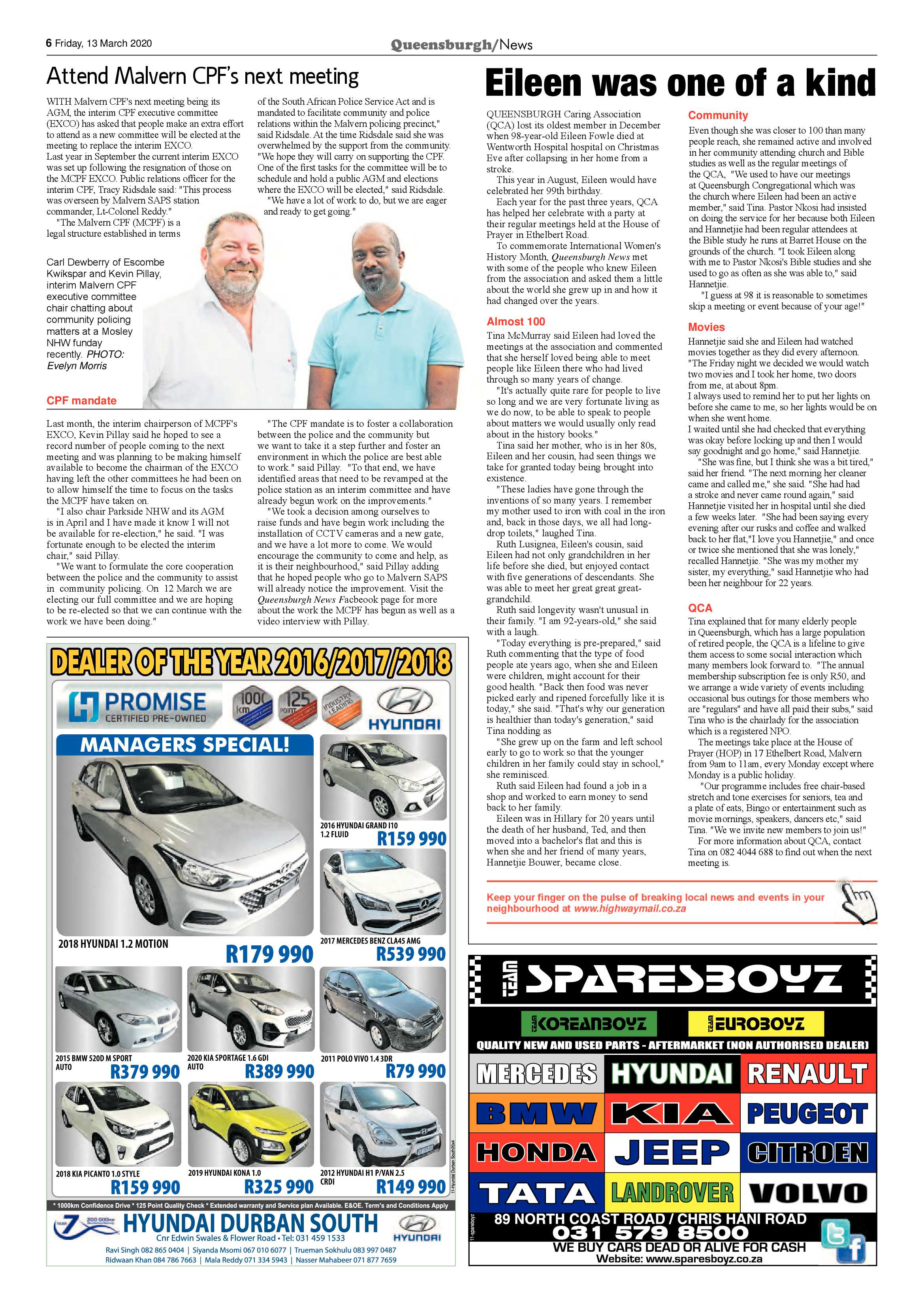 Queensburgh News 13 March 2020 page 6