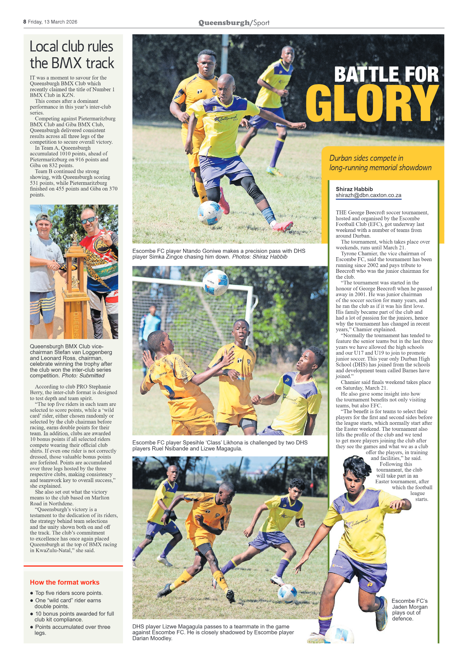 Queensburgh News 13 March 2026 page 8