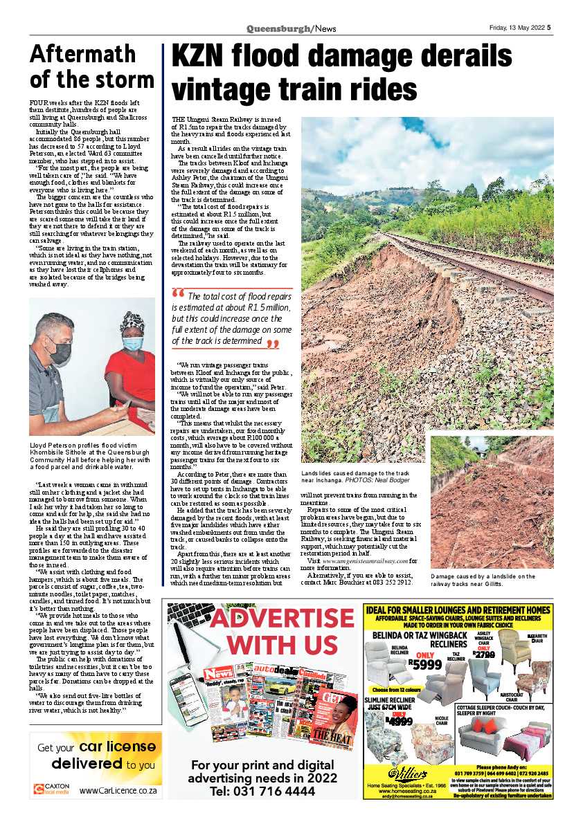 Queensburgh News 13 May 2022 page 5