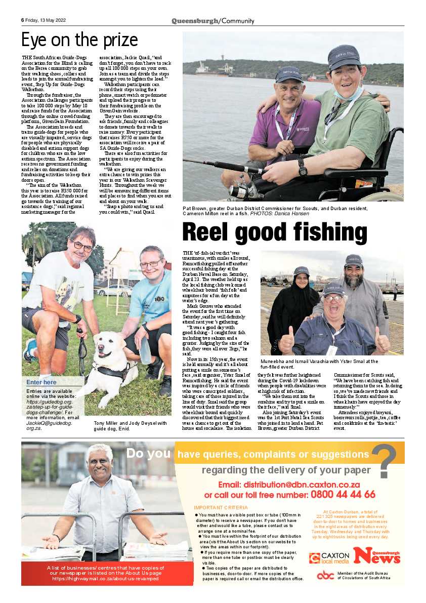 Queensburgh News 13 May 2022 page 6