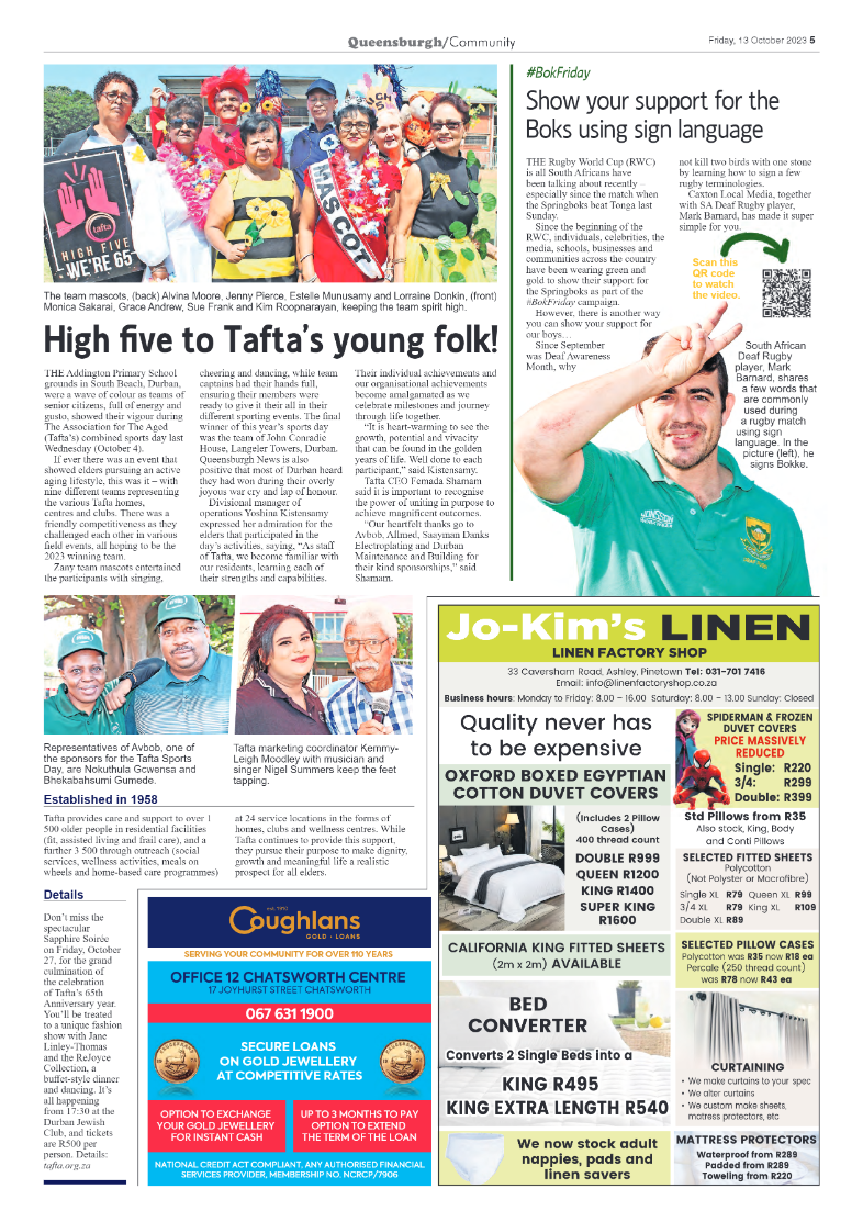 Queensburgh News 13 October 2023 page 5