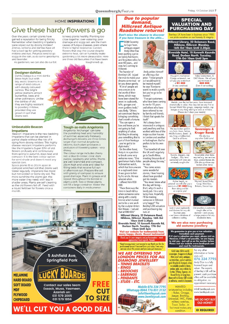 Queensburgh News 13 October 2023 page 7