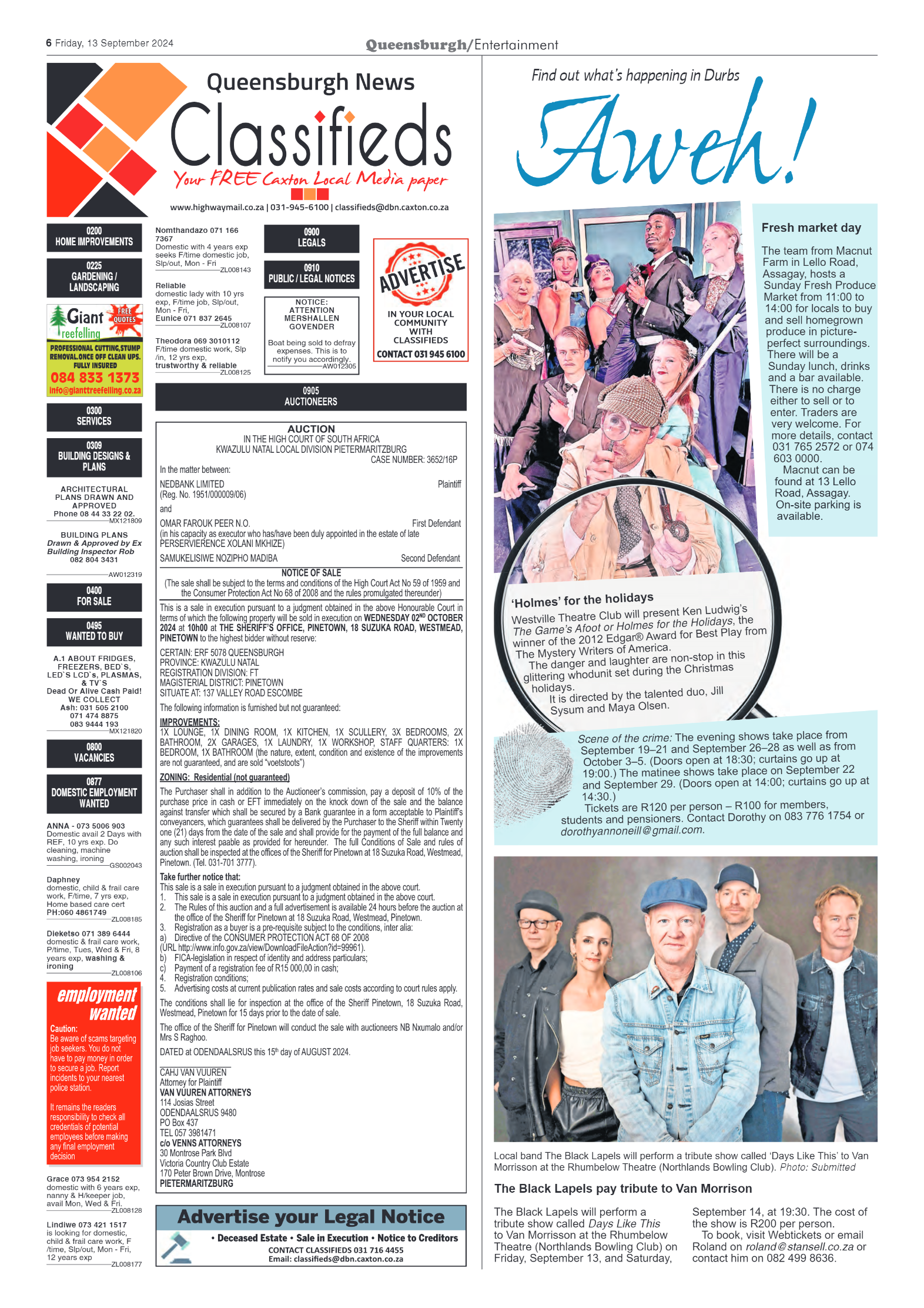 Queensburgh News 13 September 2024 page 6