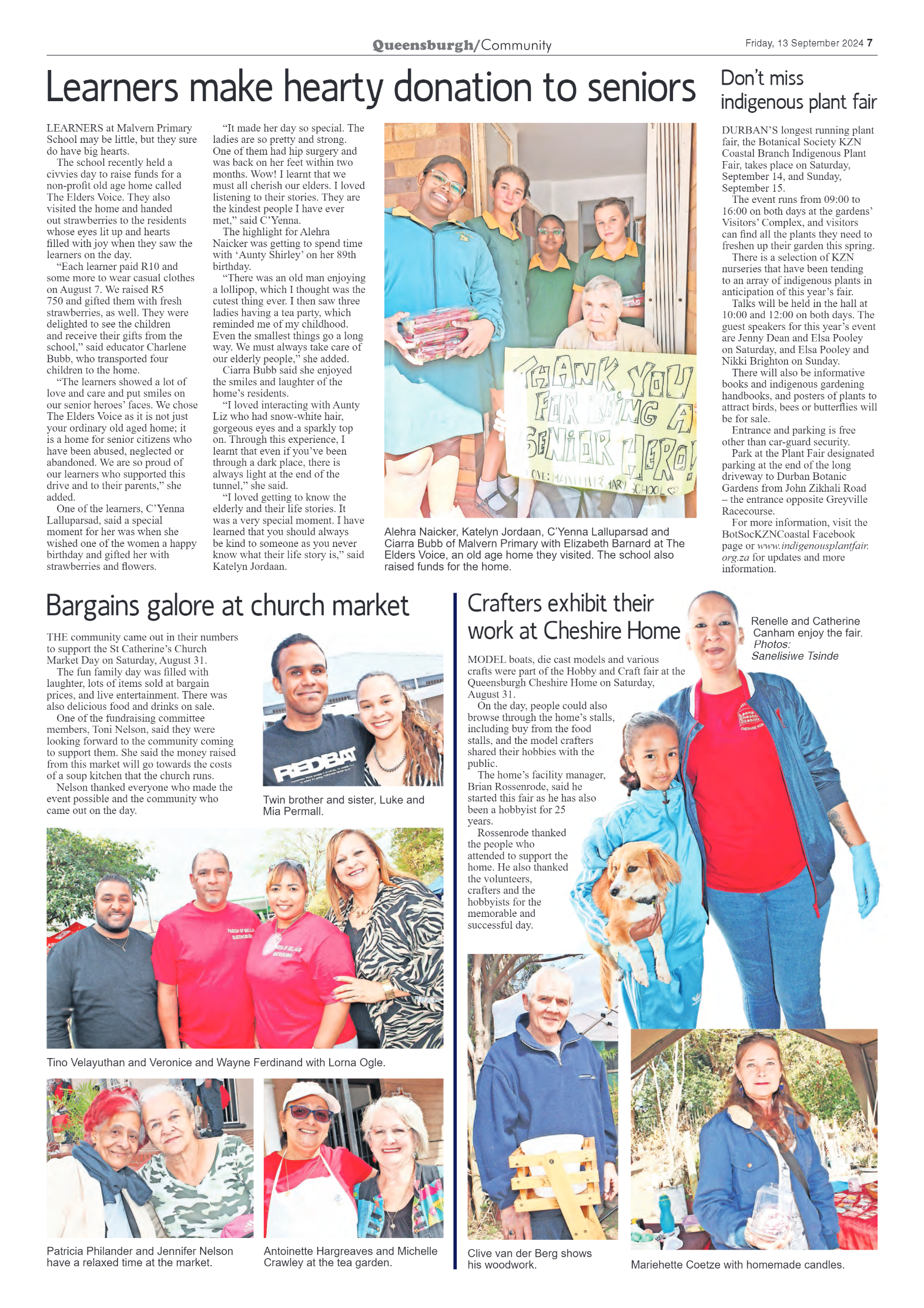 Queensburgh News 13 September 2024 page 7