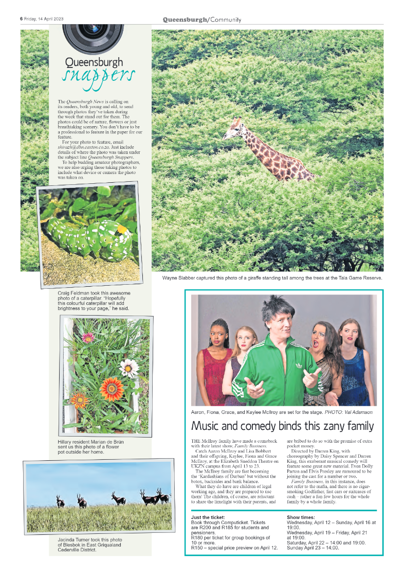 Queensburgh News 14 April 2023 page 6