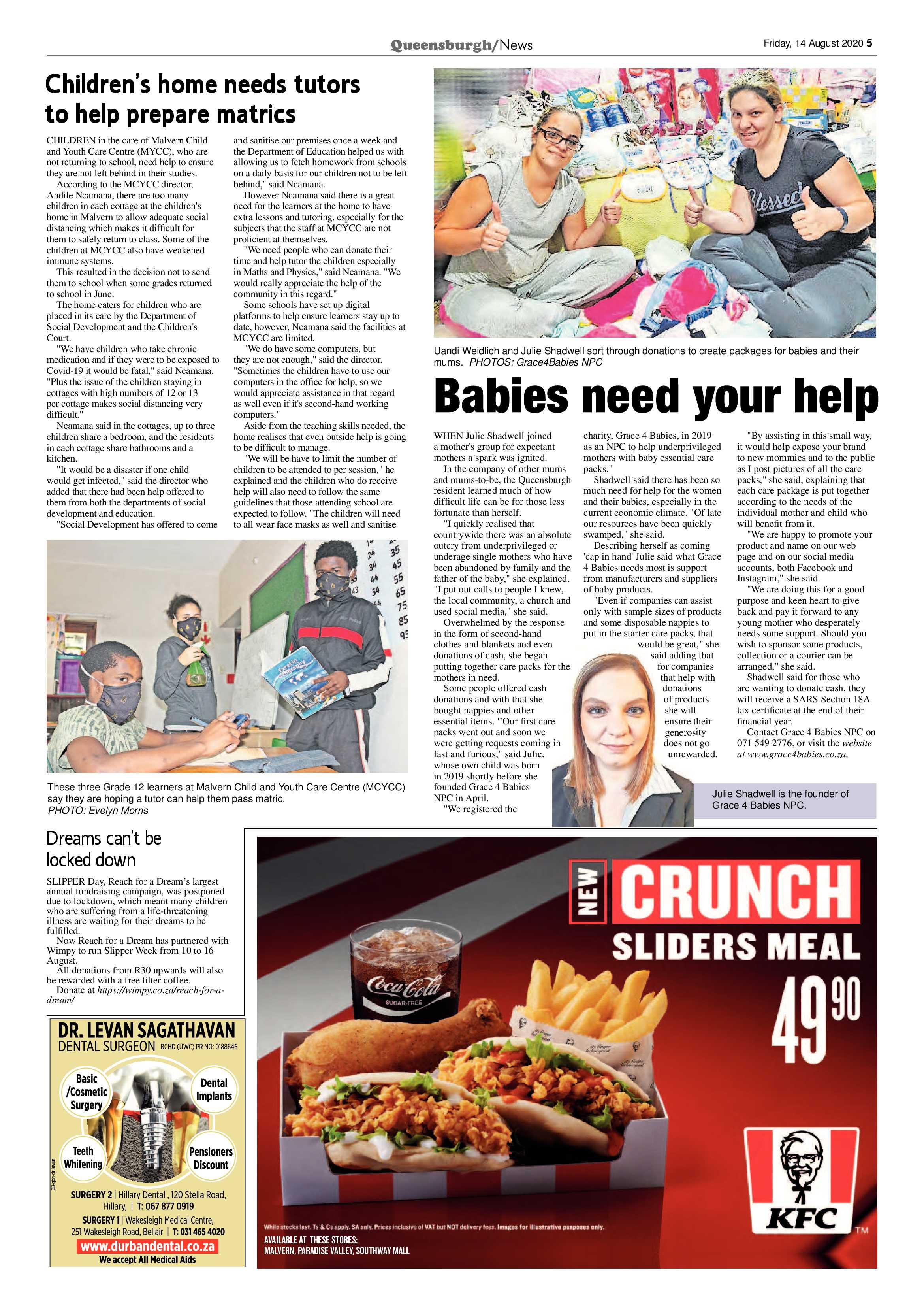 Queensburgh News 14 August 2020 page 5