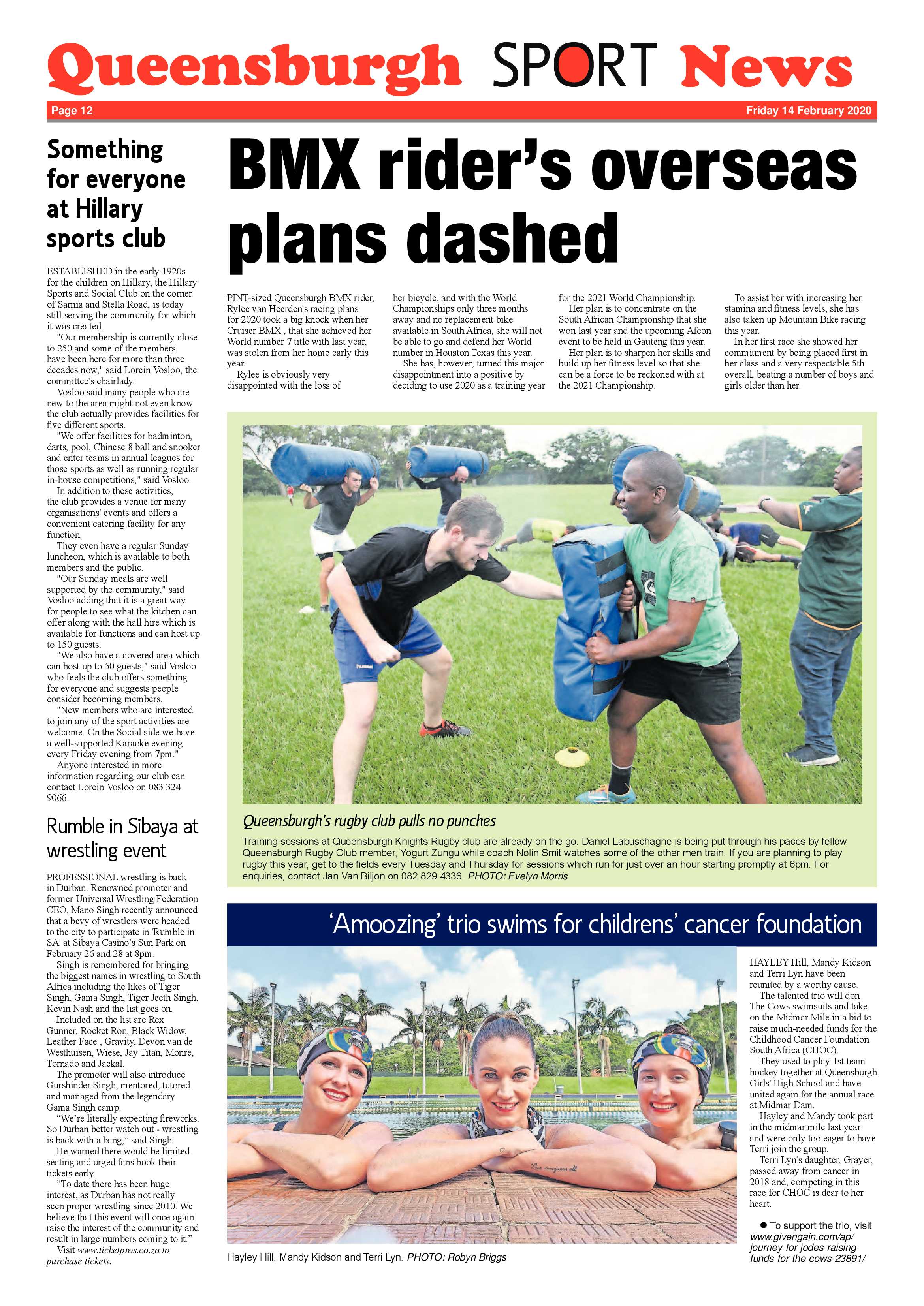 Queensburgh News 14 February 2020 page 12