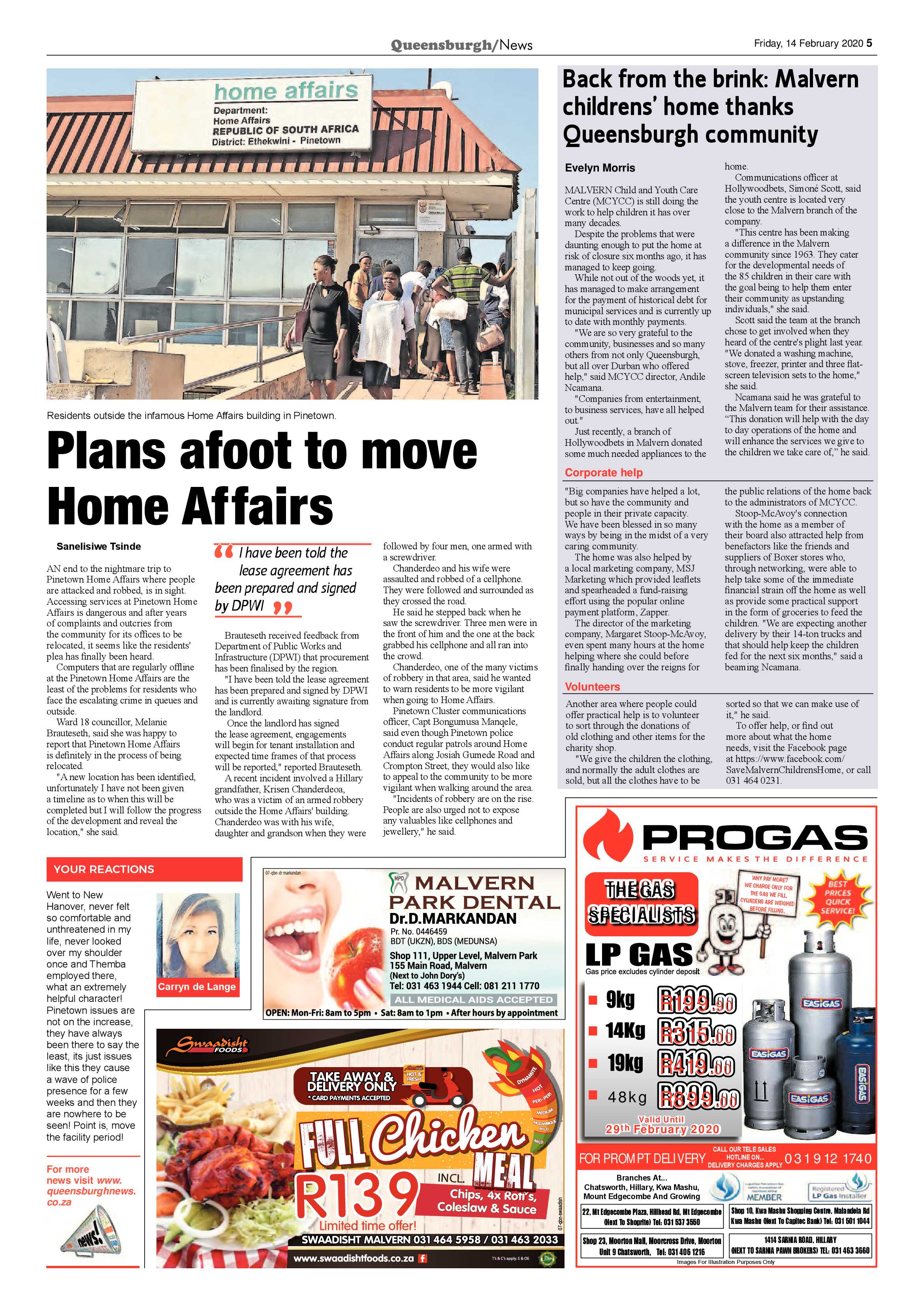 Queensburgh News 14 February 2020 page 5