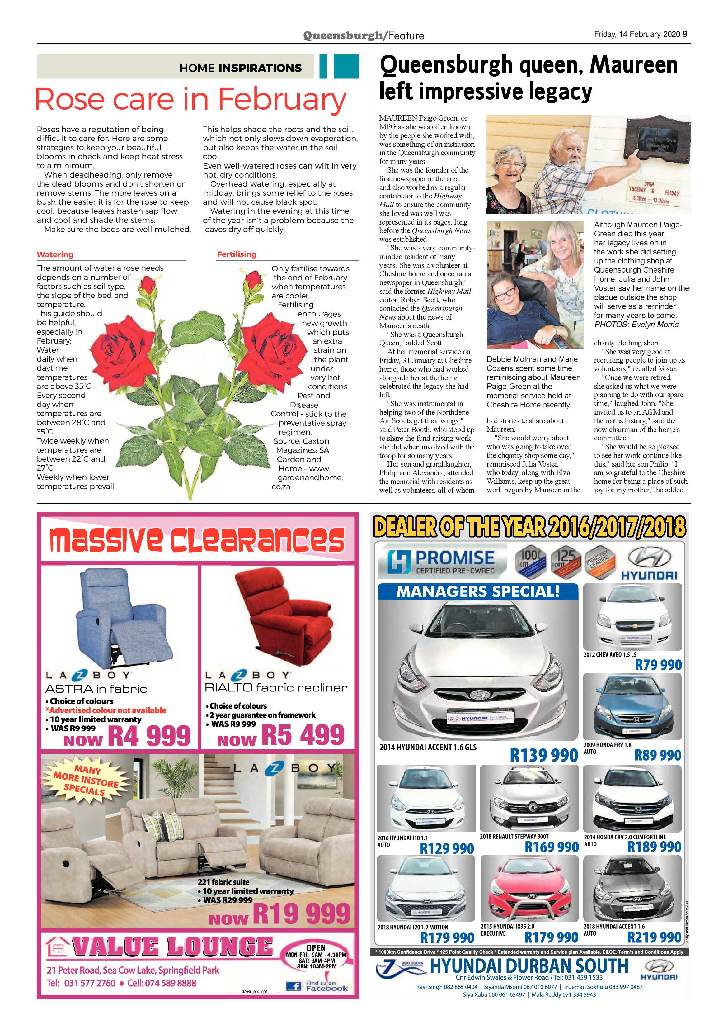 Queensburgh News 14 February 2020 page 9