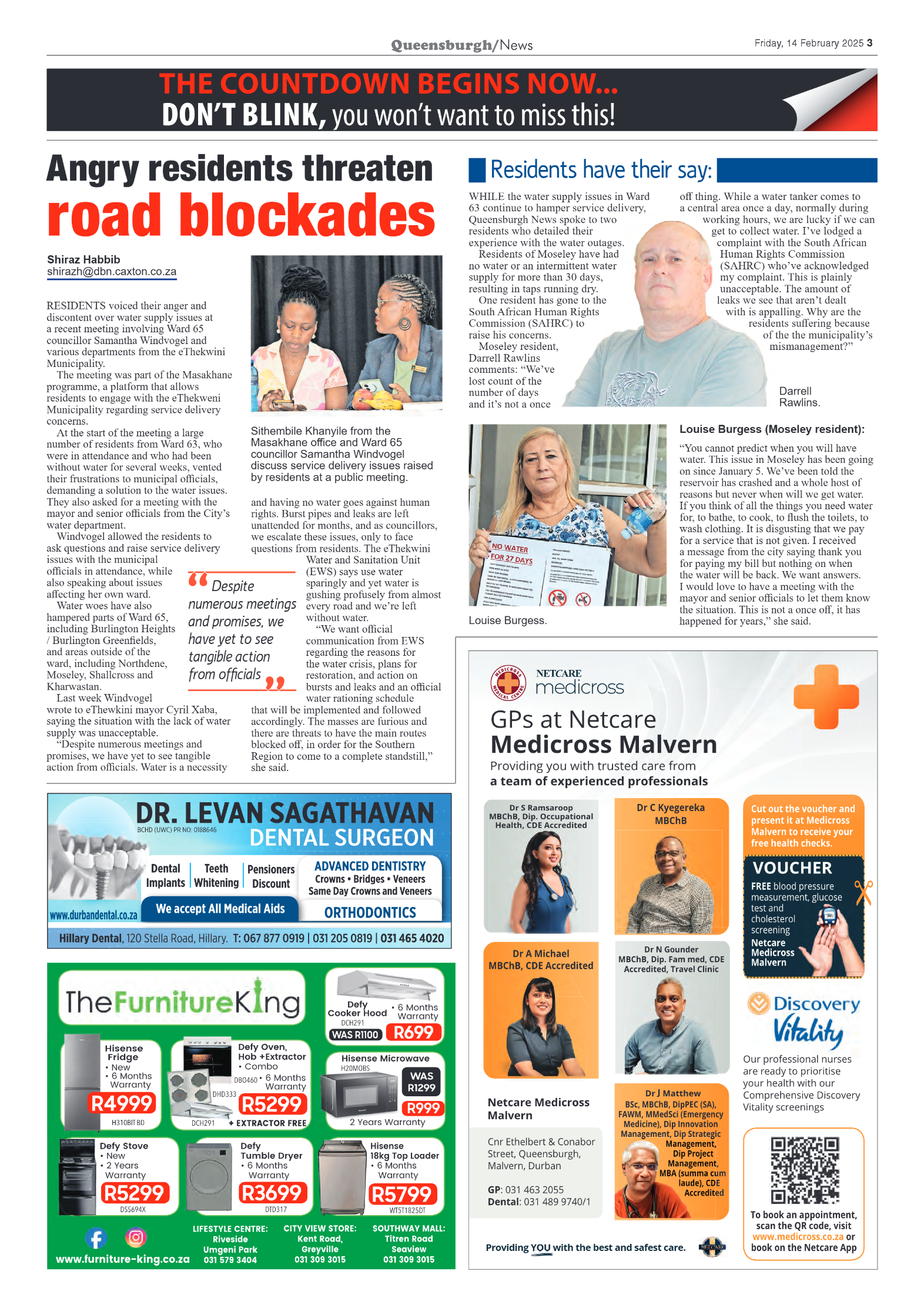 Queensburgh News 14 February 2025 page 3