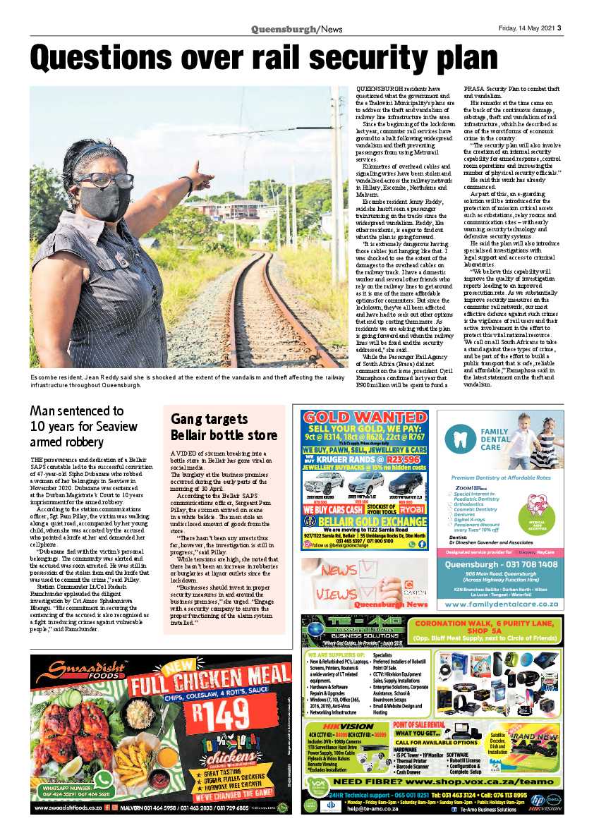 Queensburgh News 14 May 2021 page 3