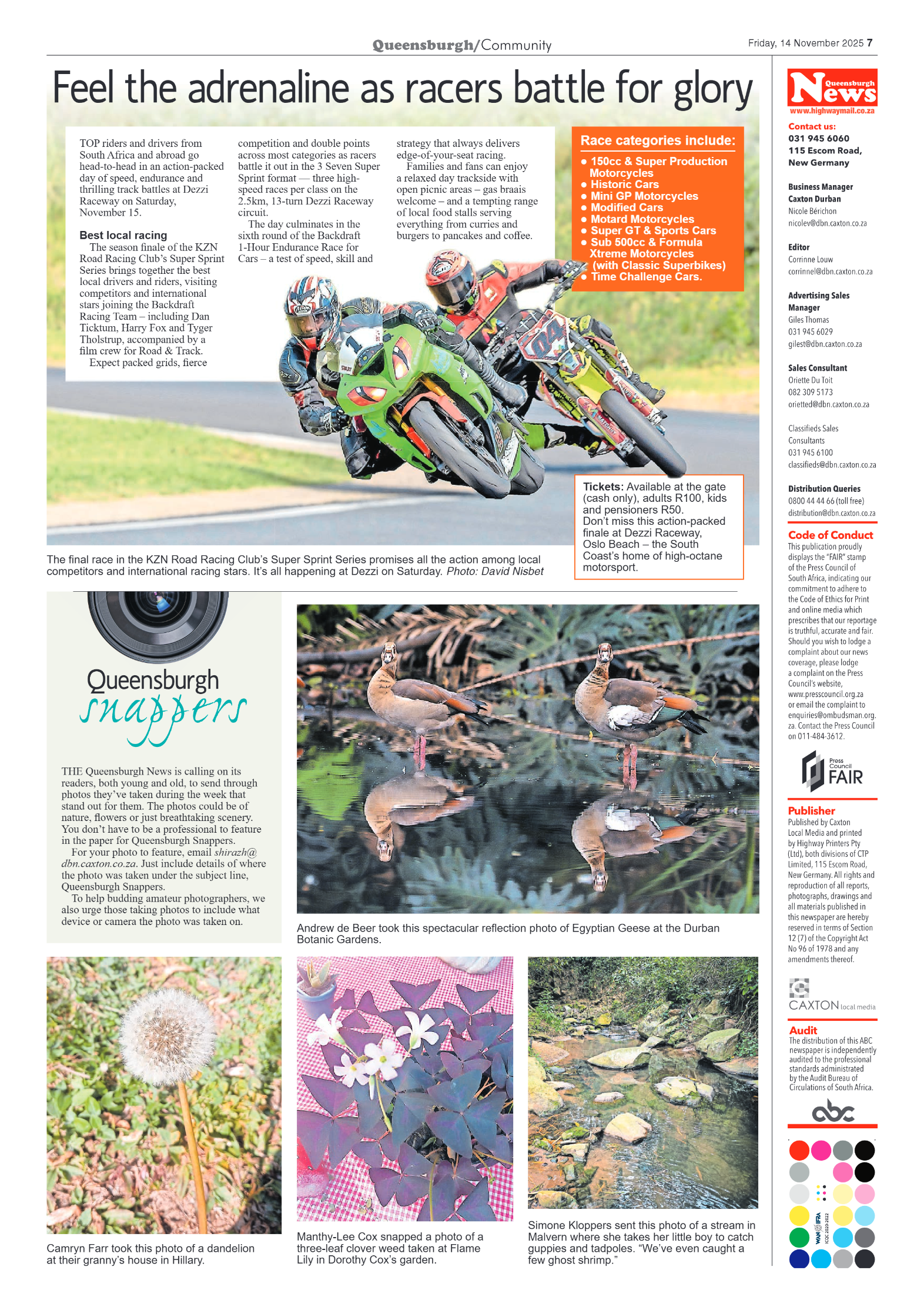 Queensburgh News 14 November 2025 page 7