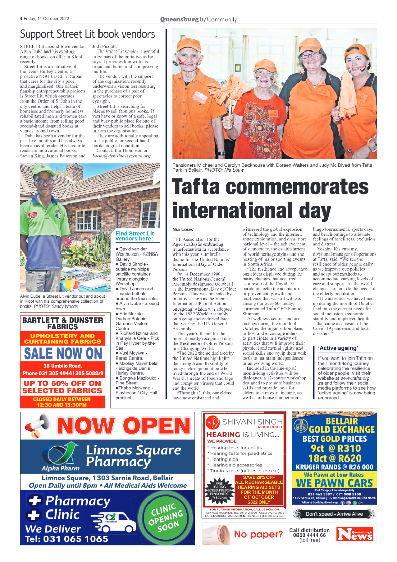 Queensburgh News 14 October 2022 page 4