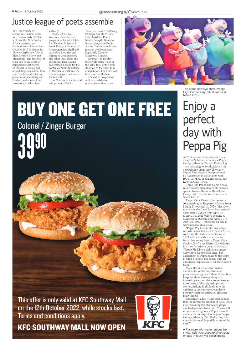 Queensburgh News 14 October 2022 page 6