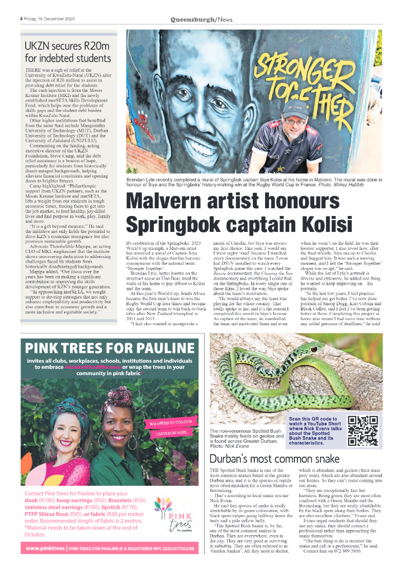 Queensburgh News 15 December 2023 page 4