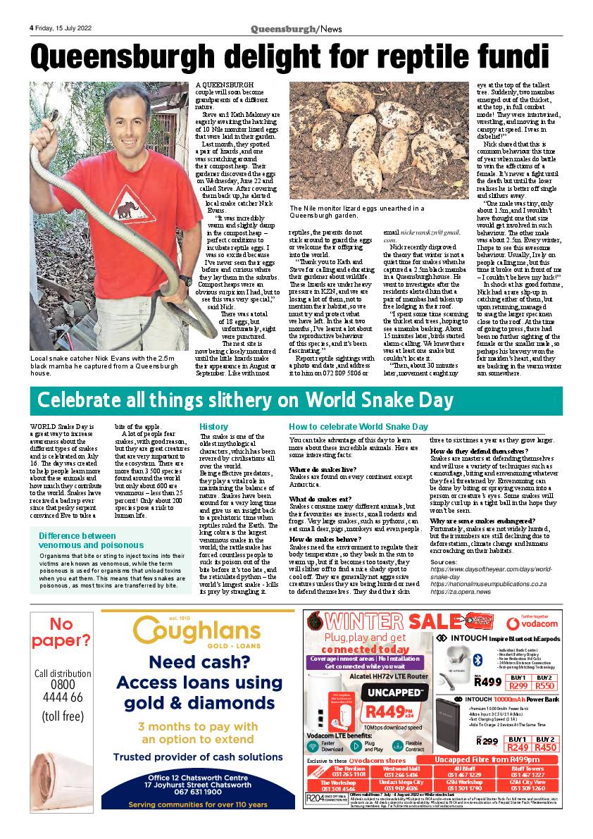 Queensburgh News 15 July 2022 page 4