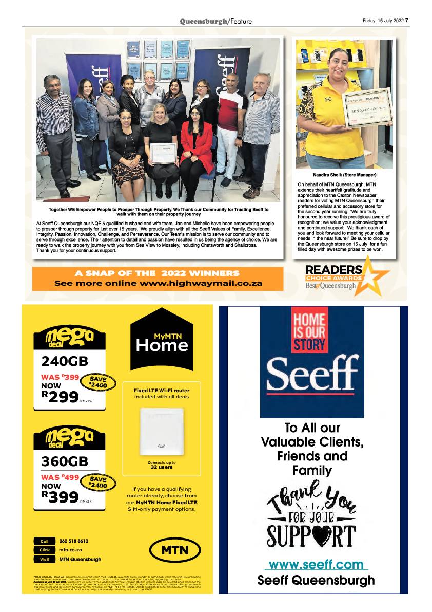 Queensburgh News 15 July 2022 page 7