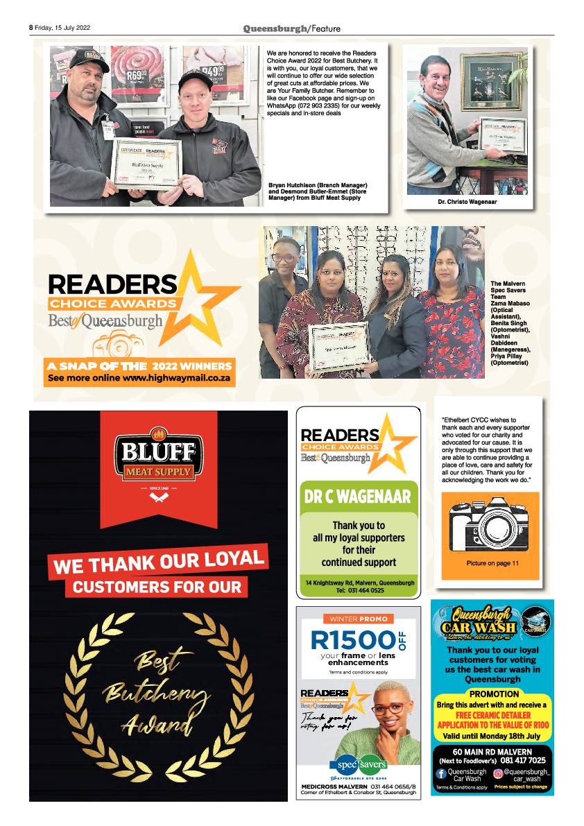 Queensburgh News 15 July 2022 page 8