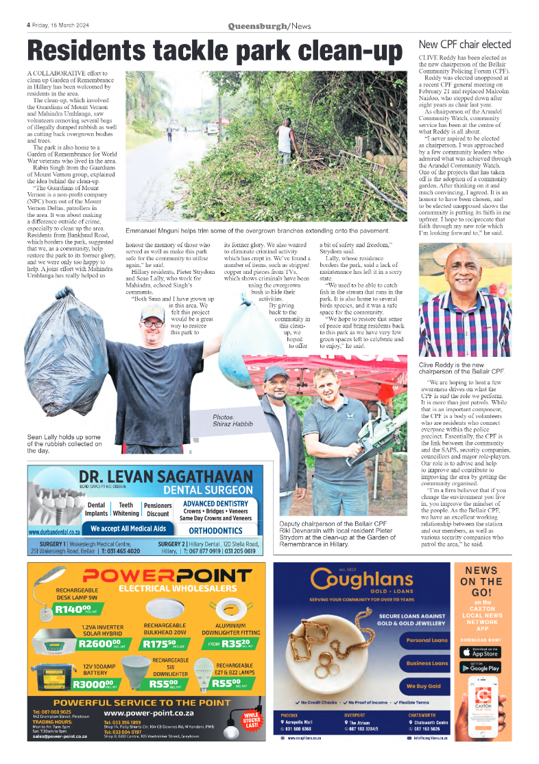 Queensburgh News 15 March 2024 page 4