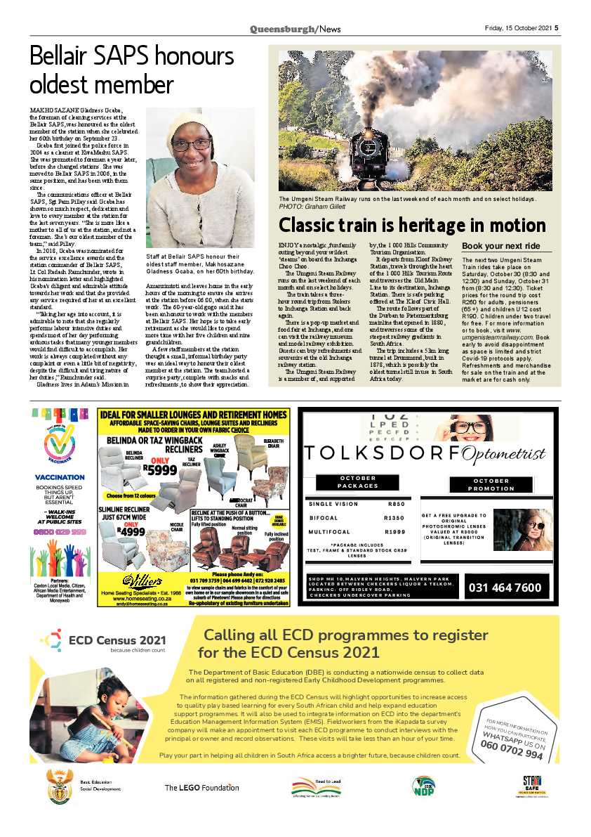 Queensburgh News 15 October 2021 page 5