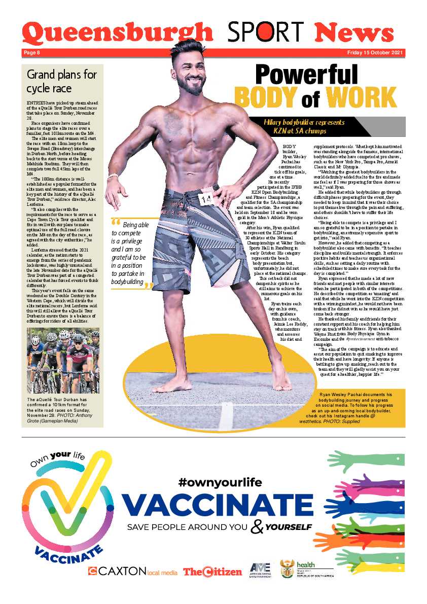 Queensburgh News 15 October 2021 page 8