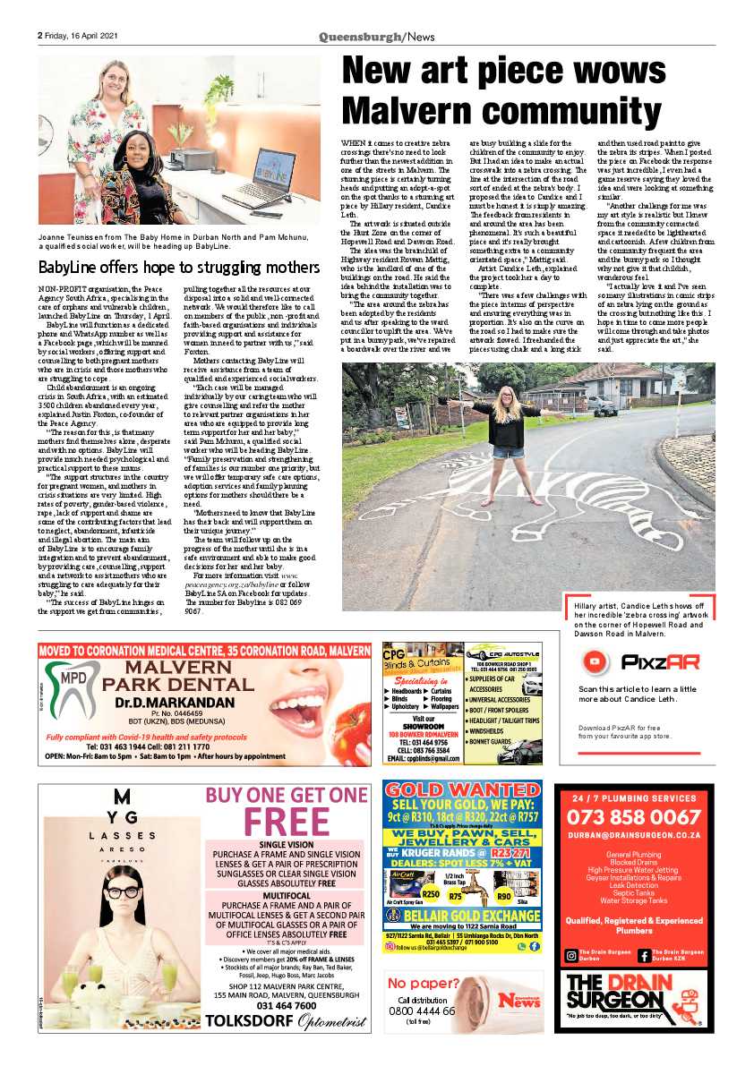 Queensburgh News 16 April 2021 page 2