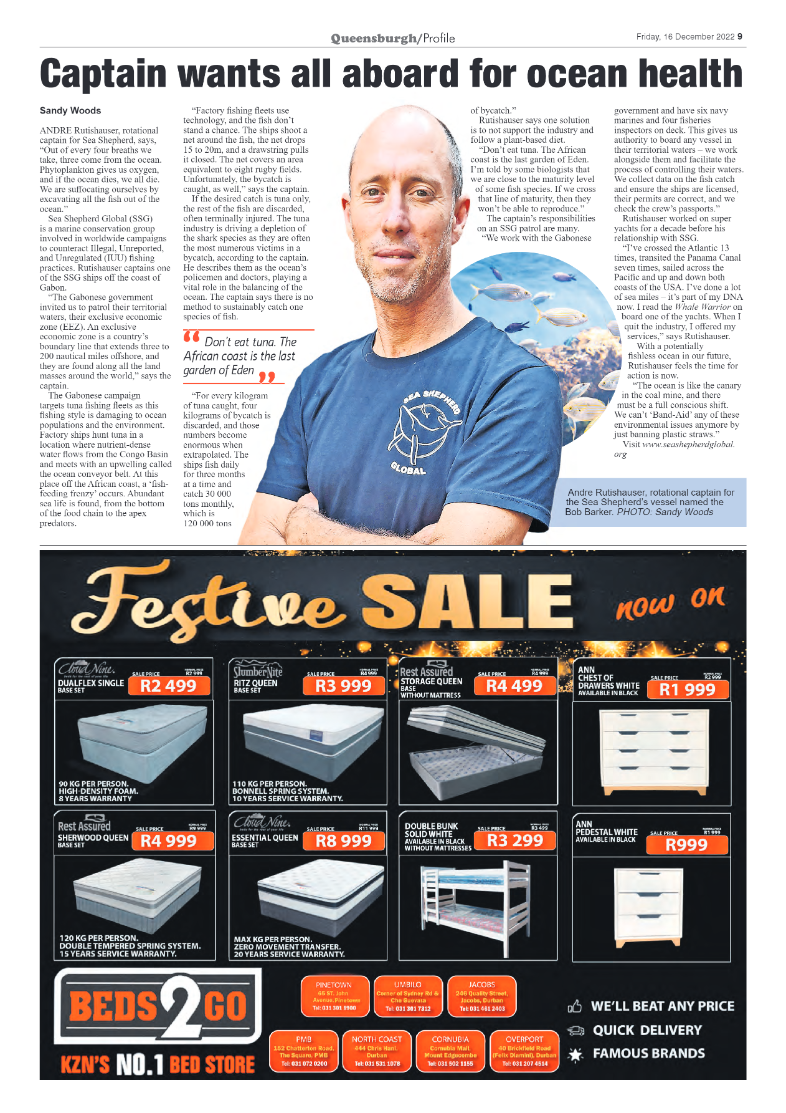 Queensburgh News 16 December 2022 page 9