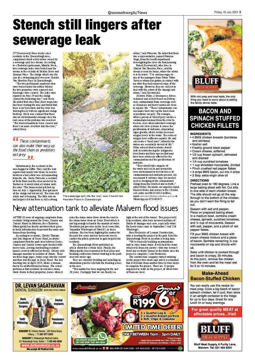 Queensburgh News 16 July 2021 page 3