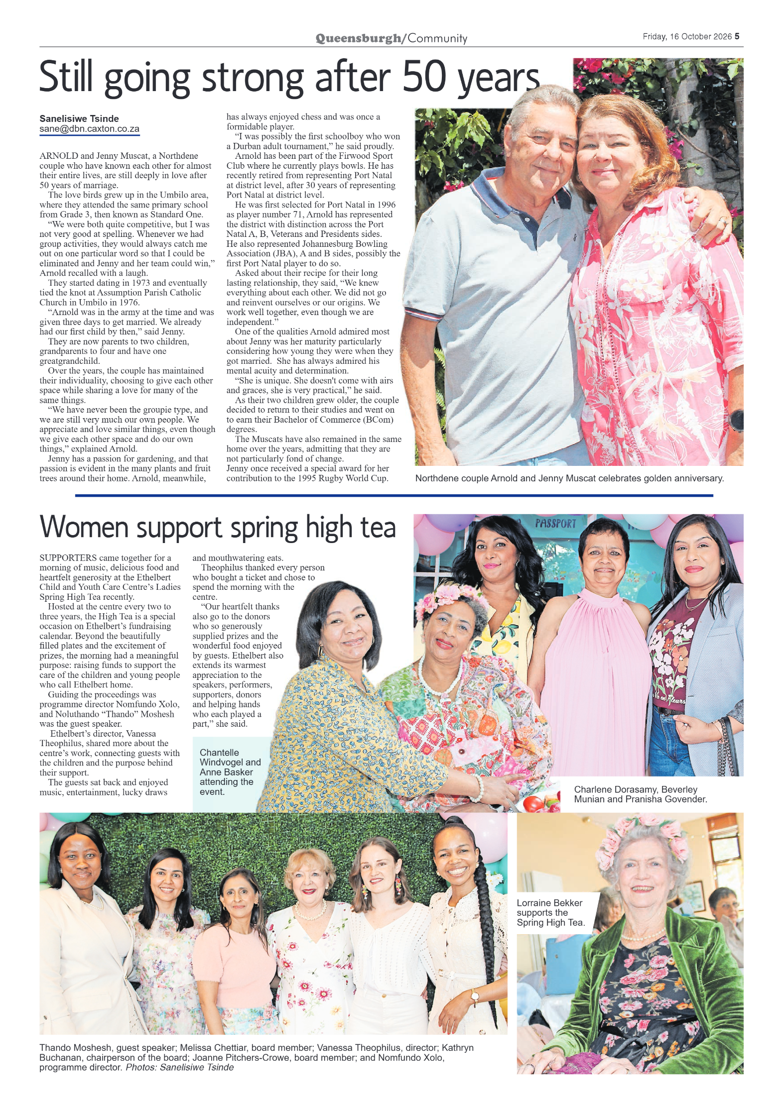 Queensburgh News 16 October 2026 page 5