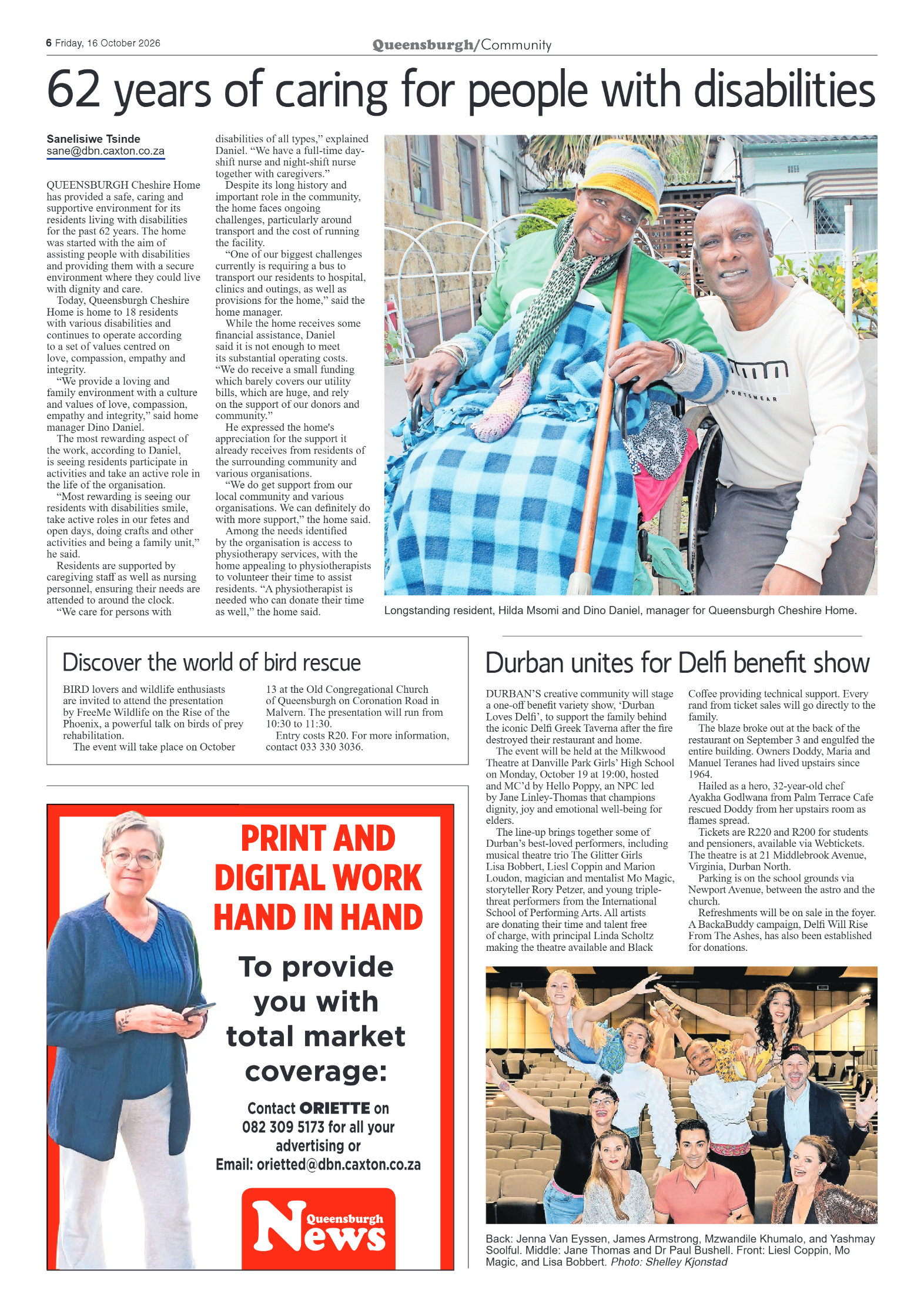 Queensburgh News 16 October 2026 page 6